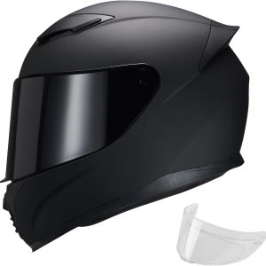Full Face Motorcycle Helmet WS-607 DOT Approved Motorbike Racing Street Bike Helmets for Adults with Visor